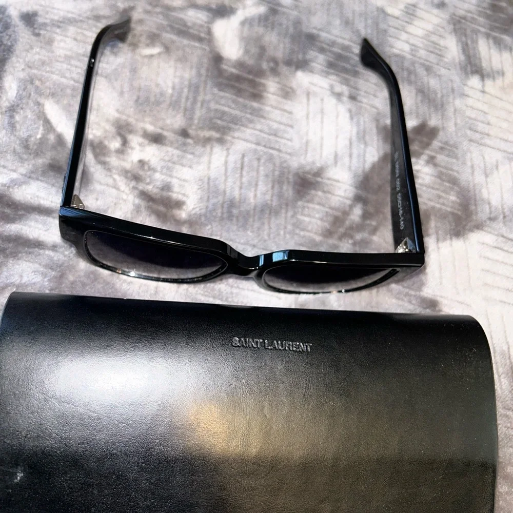 Yves Saint Laurent Sunglasses - Square SL M9 Sunglasses Black - Picture 8 of 15